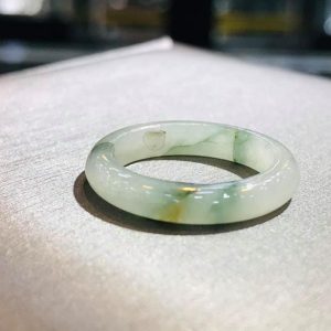 Nhẫn ngọc cẩm thạch xanh chính hãng GMT JADE